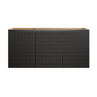Comad LUXOR BLACK 82-120-3D Kúpeľňová skrinka, dvierka 120cm