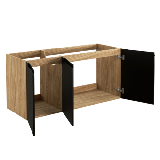 Comad LUXOR BLACK 82-120-3D Kúpeľňová skrinka, dvierka 120cm