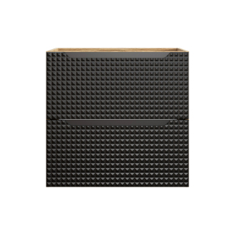 Comad LUXOR BLACK 82-60-2S Kúpeľňová skrinka, šuplíky 60cm