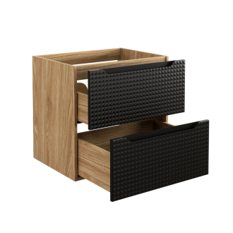 Comad LUXOR BLACK 82-60-2S Kúpeľňová skrinka, šuplíky 60cm