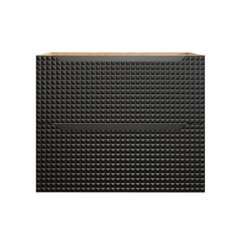 Comad LUXOR BLACK 82-70-2S Kúpeľňová skrinka, šuplíky 70cm