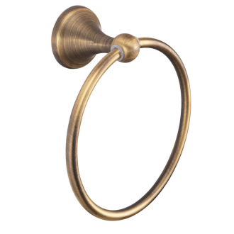 REA Kúpeľňový vešiak, starožitný bronz REA-06923