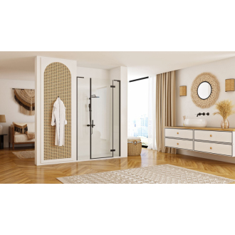 Sprchové Dvere Rea Hugo 130 Black