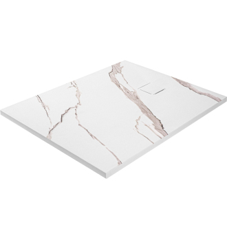 REA Carrara Magnum sprchová vanička 90x120 biela REA-K7006