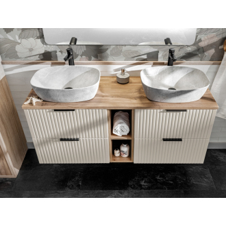 Comad ADEL CASHMERE 82-80-2S kúpeľňová skrinka pod umývadlo 80 cm