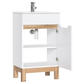 Comad BALI WHITE 824 -50 CM FSC skrinka pod umývadlo 50cm, biela