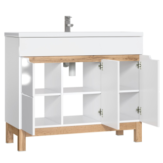 Comad BALI WHITE 825 -100 CM FSC skrinka pod umývadlo 100 cm, biela