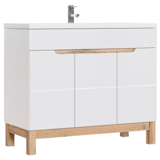 Comad BALI WHITE 825 -100 CM FSC skrinka pod umývadlo 100 cm, biela