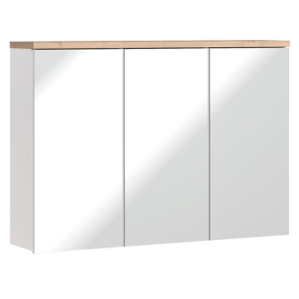 Comad BALI WHITE 845 FSC skrinka so zrkadlom 100cm, biela