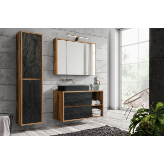 Comad HAMPTON CONCRETE 824-100BL FSC Skrinka pod umývadlo 100CM
