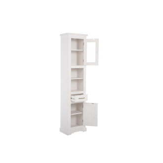 Comad ROMANTIC 800 WHITE vysoká skrinka 45cm