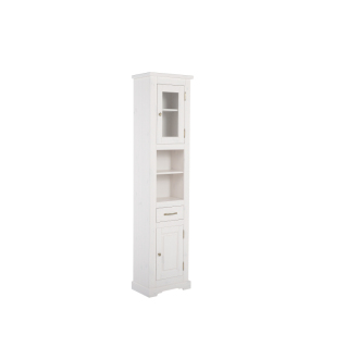 Comad ROMANTIC 800 WHITE vysoká skrinka 45cm