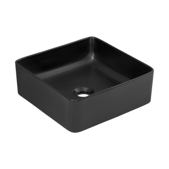 Comad UM-6276 SLIM 40 BLACK DP keramické umývadlo na dosku, 37cm, čierna, DB