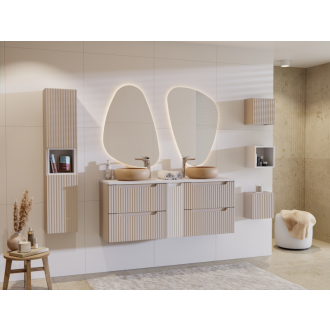 Comad NOVA CASHMERE 82-60-2S závesná skrinka pod umývadlo 60cm
