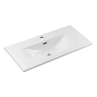 Comad SKY 3 80CM WHITE GLOSS nábytkové umývadlo 80x40cm