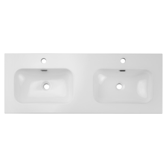 Comad FLY 120D DP WHITE GLOSS dvojumývadlo na dosku, 120x46cm, DB