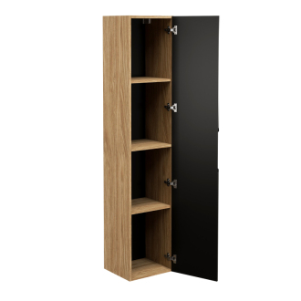 Comad LUXOR BLACK 80-01-1D vysoká skrinka