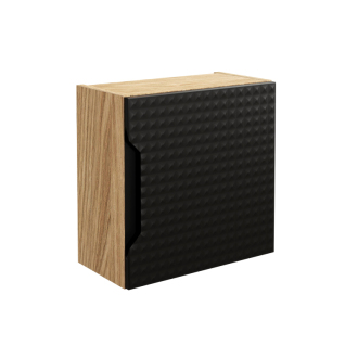 Comad LUXOR BLACK horná skrinka 35x35cm