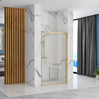 Sprchové dvere Rea Alex 90 Gold Brush