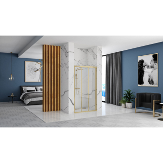 Sprchové dvere Rea Alex 90 Gold Brush