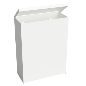 BEMETA Odpadkový kôš 6L - závesný, biely 101915054