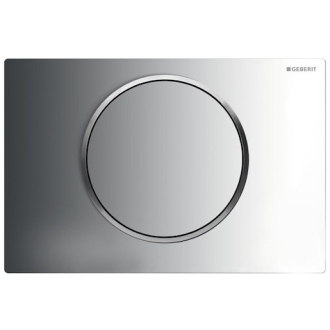 GEBERIT ovládacie tlačidlo SIGMA 10 chróm lesk/mat/lesk 115.758.KH.5