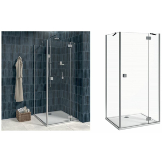 JIKA Pure H2544250026681 Sprchové dvere 100cm, pravé