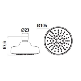 JIKA RIO H3671R10042141 Sprchová sada
