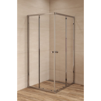 Sprchovací kút štvorec 80x80x185 cm Multi Basic chróm lesklý SIKOMUQ80CRT
