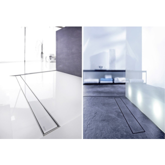 TECEdrainline sklenený kryt, biely 120cm 601291