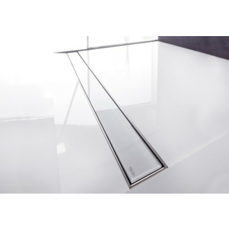 TECEdrainline sklenený kryt, biely 150cm 601591