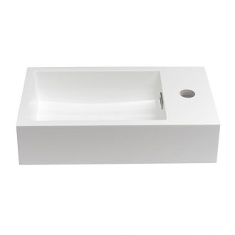 VERONA umývadlo liaty mramor 46x26x12 VE4626