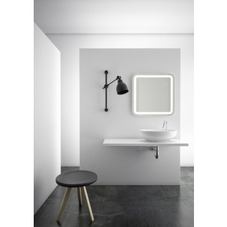 ILUXIT zrkadlo 60x60 LED, bez vyp. IP44 ZIL6060KRBV