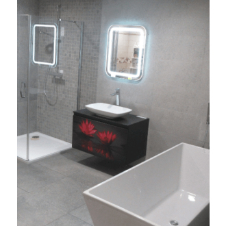 Zrkadlo LED 60x70, senzor, IP44 ZIL6070KLEDS
