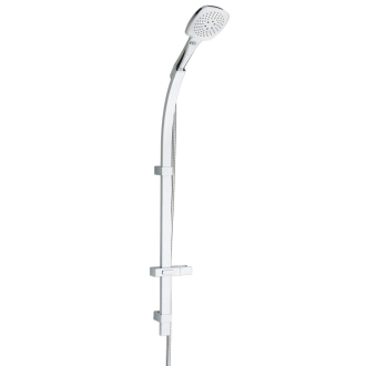 SIKO sprchový set hranatý, 80cm, 2 držiaky SIKOBSSSH81