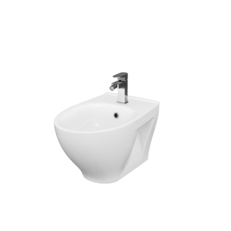 Cersanit Moduo bidet závesný s otvorom na batériu K116-026
