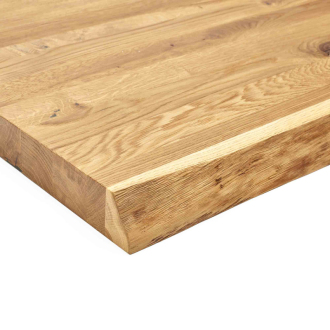 Doska pod umývadlo 100x49-55cm, Dub Masív DMDUB100XX