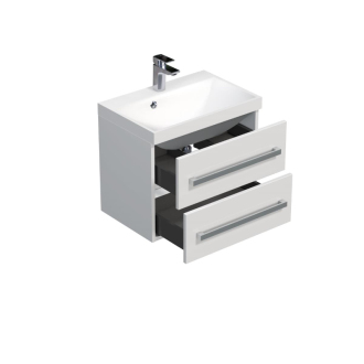 CUBE WAY skr.s UM 60x40x53 biela lesk CUBE260ZBL