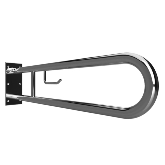BEMETA HELP: Sklopný úchyt v tvare U s držiakom na TP 813 mm, nerez 301102281