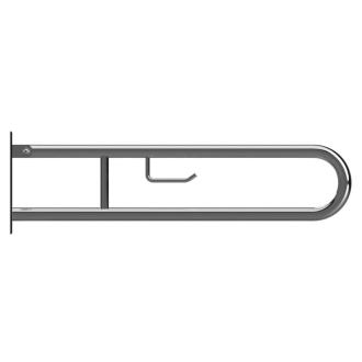 BEMETA HELP: Sklopný úchyt v tvare U s držiakom na TP 813 mm, nerez 301102281