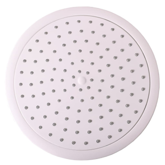 RAV SLEZÁK sprchová ružica pre pevnú sprchu pr. 230 mm - plast - biela PS0043B