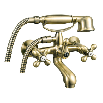 Novaservis Vaňová nástenná batéria 150 mm bronz BAI11BR