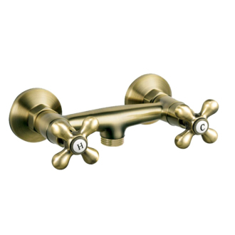 Novaservis Sprchová nástenná batéria 150 mm bronz BAI7BR