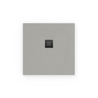 SAT vanička litýmramor, 90x90, šedá SATALEK90QS