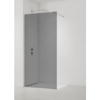SAT Walk-in sprchová zástena 77x200 profil, dym.sklo SATBWI80KSPR