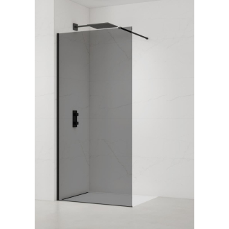 SAT Walk-in sprchová zástena 77x200 profil, dym.sklo SATBWI80KSPRC