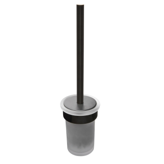 SAT Simply R nástenná WC kefa PVD Gun Metal SATDSIMR37GM