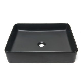 Infinitio umýv čierna 500x400x110mm mat SATINF5040BKM