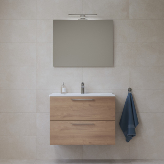 Set Mia um+skr+zrc+osv 60cm oak MIASET60D