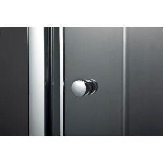 Pos. dvere 140x185, číre sklo 4mm, chróm SATPROMUD140CRT